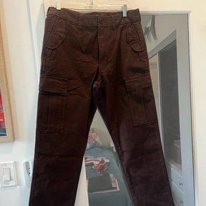 NWT Banana Republic Brown Tapered Surplus Cargo, size 31/32